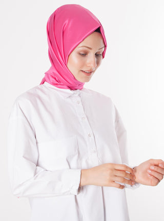 100% SILK DOUBLE-SIDED SHAWL 6000-568