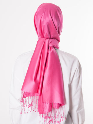 100% SILK DOUBLE-SIDED SHAWL 6000-568