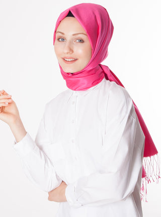 %100 İPEK ÇİFT TARAFLI ŞAL 6000-569