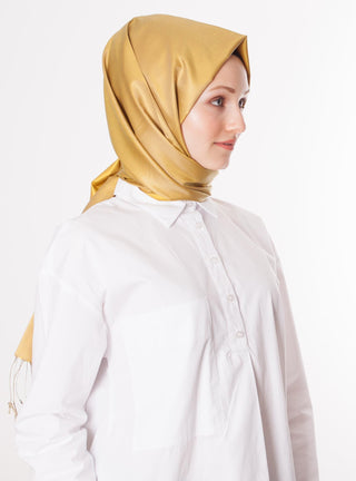 %100 İPEK ÇİFT TARAFLI ŞAL 6000-574