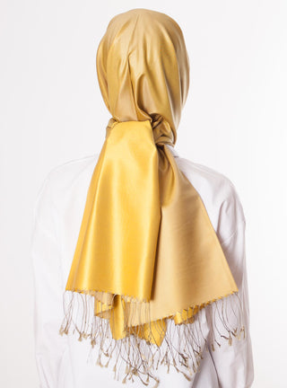 %100 İPEK ÇİFT TARAFLI ŞAL 6000-574