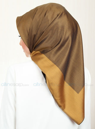 %100 İpek Kare Şal/Eşarp SE6300-08