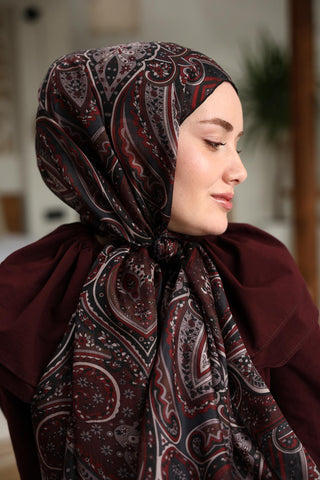 %100 Vual İpek Şal 441001-01