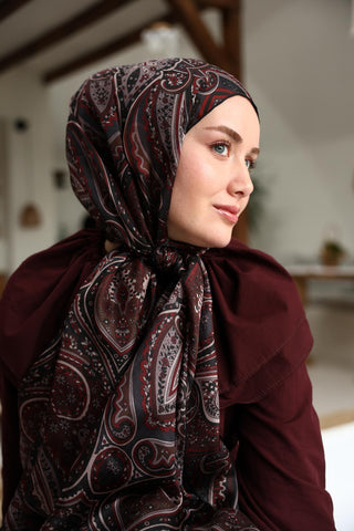 %100 Vual İpek Şal 441001-01