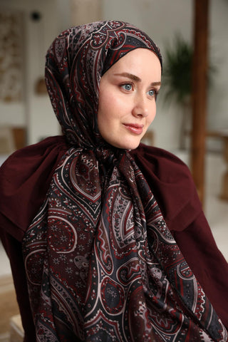 %100 Vual İpek Şal 441001-01