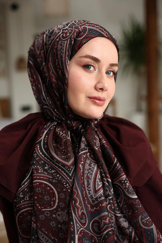 %100 Vual İpek Şal 441001-01