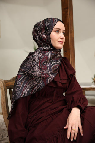 %100 Vual İpek Şal 441001-02