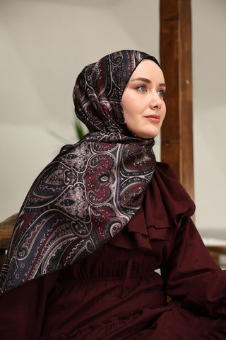 %100 Vual İpek Şal 441001-02