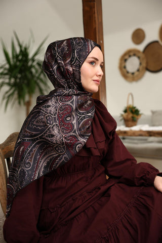 %100 Vual İpek Şal 441001-02