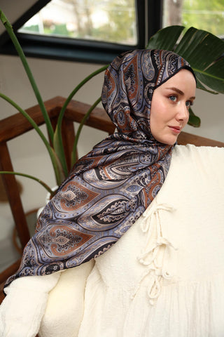 %100 Vual İpek Şal 441001-03