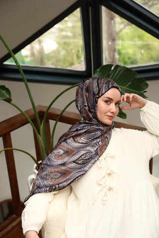 %100 Vual İpek Şal 441001-03