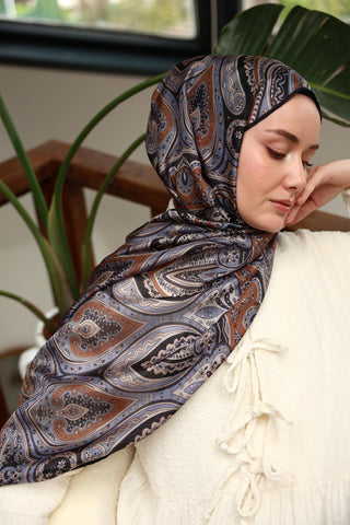 %100 Vual İpek Şal 441001-03