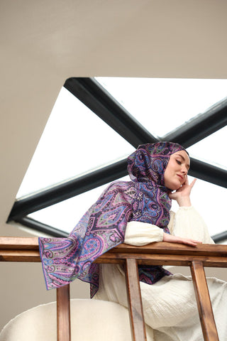 %100 Vual İpek Şal 441001-04