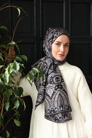 %100 Vual İpek Şal 441001-05