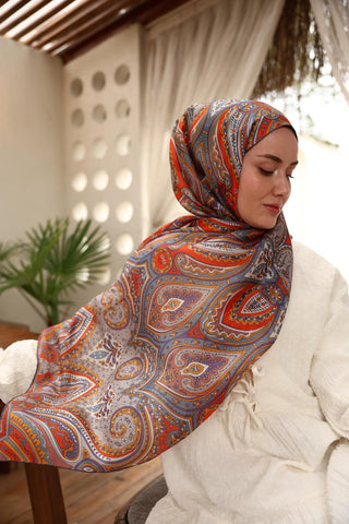 %100 Vual İpek Şal 441001-06