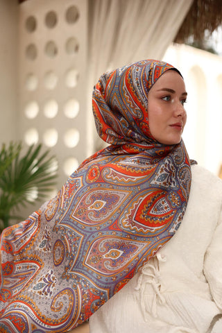 %100 Vual İpek Şal 441001-06