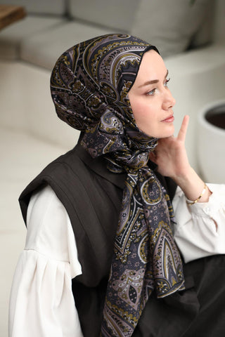 %100 Vual İpek Şal 441001-07