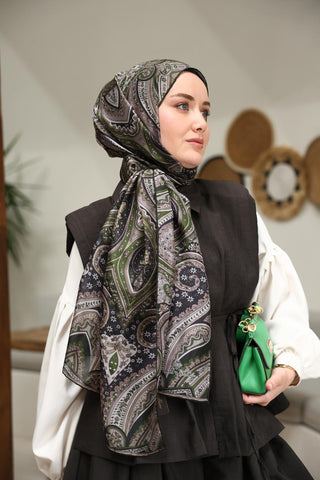 %100 Vual İpek Şal 441001-09