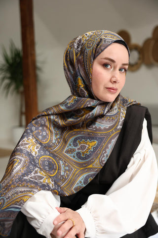 %100 Vual İpek Şal 441001-10