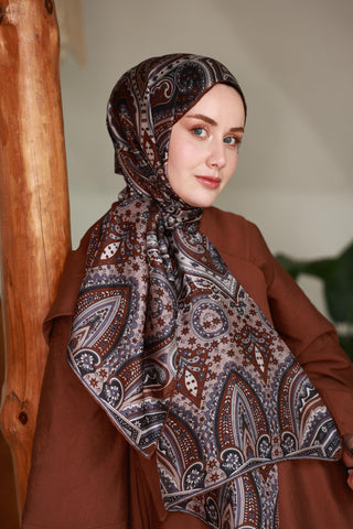 %100 Vual İpek Şal 441001-14