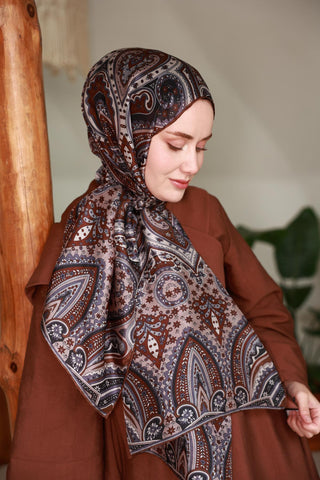 %100 Vual İpek Şal 441001-14