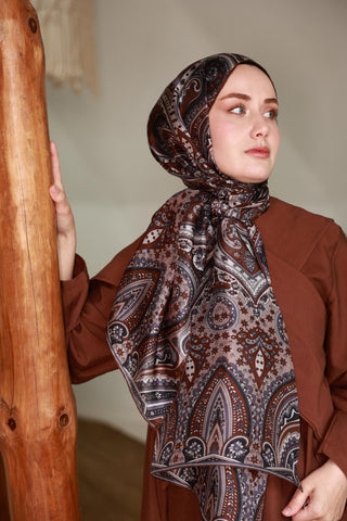 %100 Vual İpek Şal 441001-14