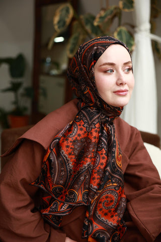 %100 Vual İpek Şal 441001-15