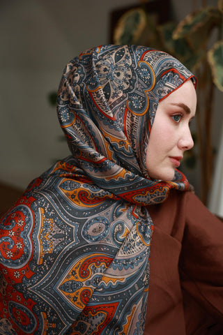 %100 Vual İpek Şal 441001-16