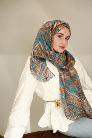 %100 Vual İpek Şal 441001-20