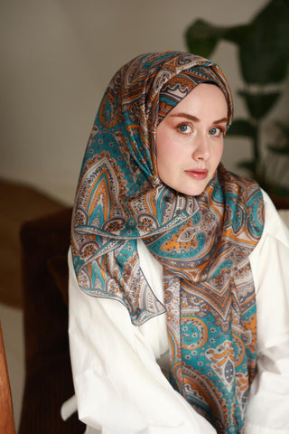 %100 Vual İpek Şal 441001-20