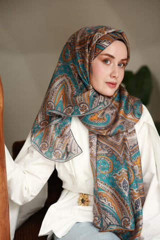 %100 Vual İpek Şal 441001-20