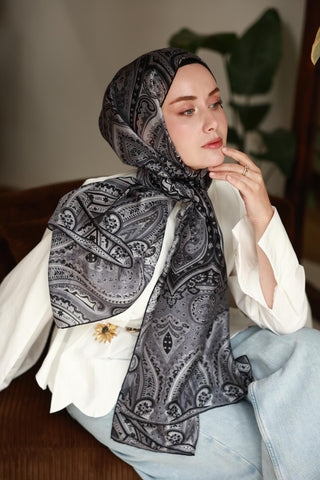 %100 Vual İpek Şal 441001-21