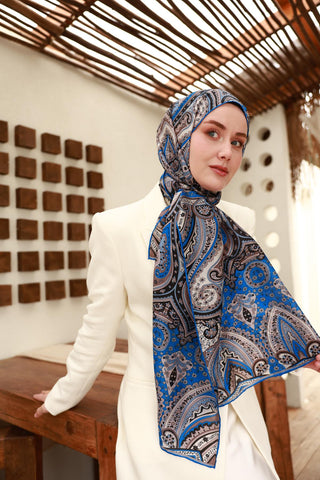 %100 Vual İpek Şal 441001-22