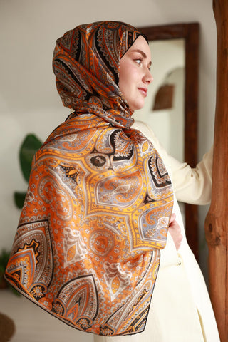 %100 Vual İpek Şal 441001-24