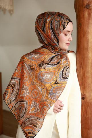 %100 Vual İpek Şal 441001-24