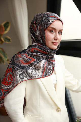 %100 Vual İpek Şal 441001-25