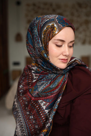 %100 Vual İpek Şal 441002-01