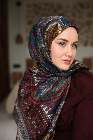 %100 Vual İpek Şal 441002-01