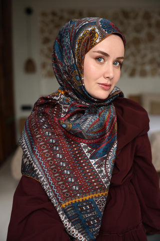 %100 Vual İpek Şal 441002-01