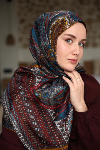 %100 Vual İpek Şal 441002-01