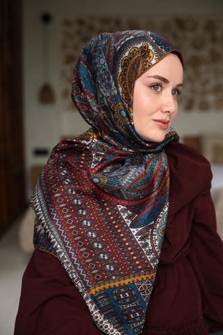 %100 Vual İpek Şal 441002-01