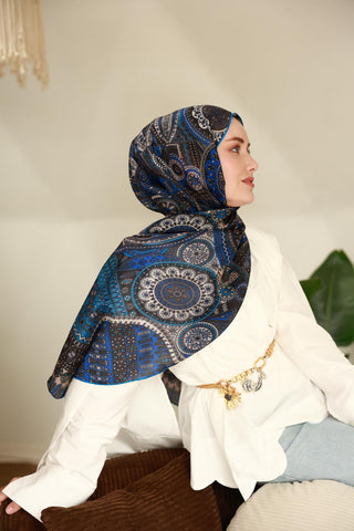 %100 Vual İpek Şal 441002-04