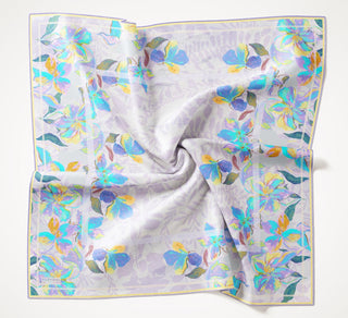 Twill İpek Eşarp Evreka Lila 90x90