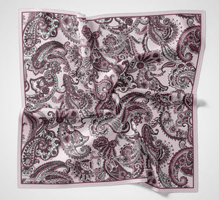 Viscose Velora Scarf Four Seasons Etro Pattern Dusty Pink 90x90 