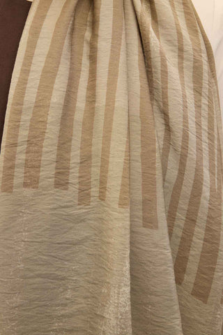 Urban Hours Orya Krem Mayda Şal 190x70 - | Silk Home