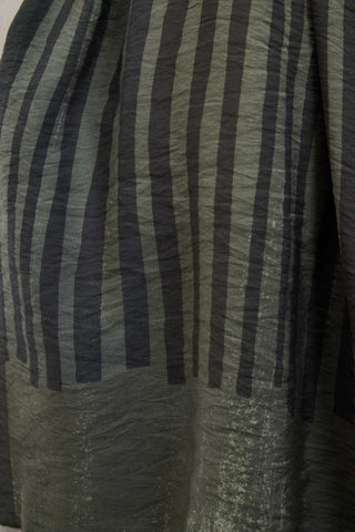Urban Hours Orya Yeşil Siyah Mayda Şal 190x70 - | Silk Home