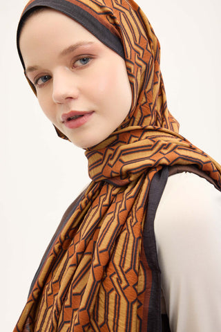 Urban Hours Lumera Pas Rengi Mayda Şal 190x70 - | Silk Home