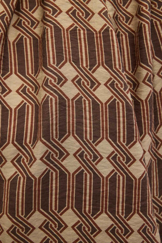 Urban Hours Lumera Acı Kahve Mayda Şal 190x70 - | Silk Home
