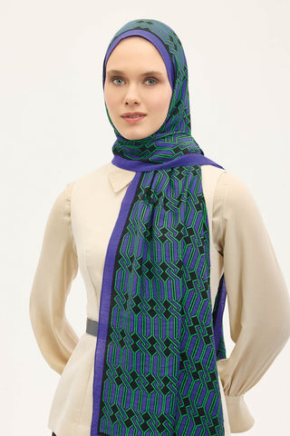 Urban Hours Lumera Mor Mayda Şal 190x70 - | Silk Home