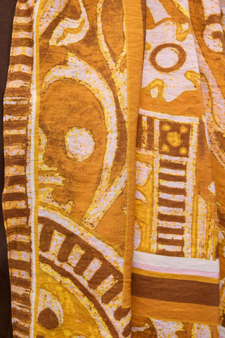 Urban Hours Antik Hardal Mayda Şal 190x70